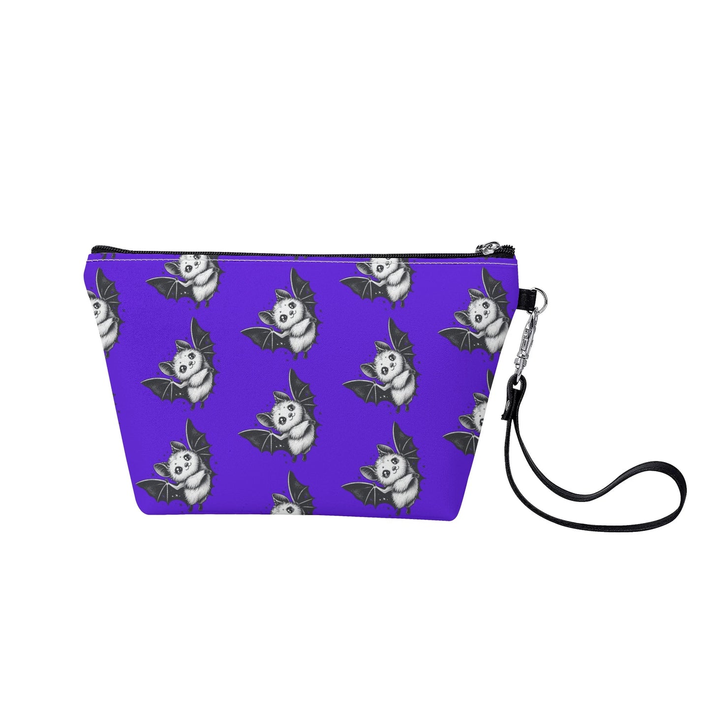 Purple Boo-tiful Zipper Sling Make Up Bag