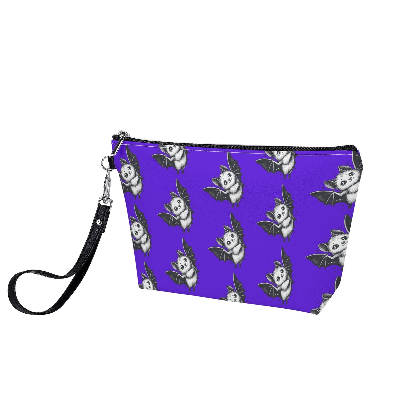 Purple Boo-tiful Zipper Sling Make Up Bag